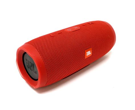 Jbl Charge 3 Portable Bluetooth Wireless Speaker Red Ipx7 Waterproof