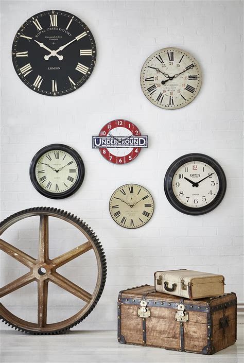 Extra Large Greenwich Dial In Black 70cm Large Clocks