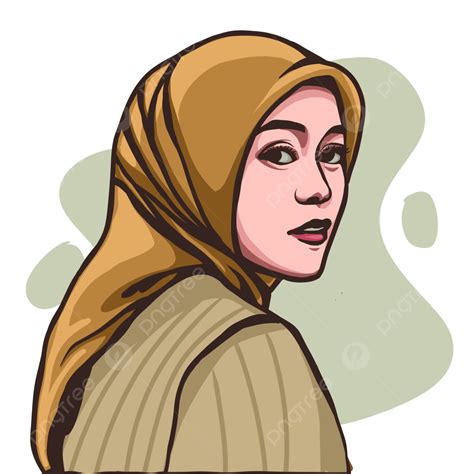 Beautiful Muslim Women Wear Hijab Syar I Hijab Hijaber Hijab Day PNG