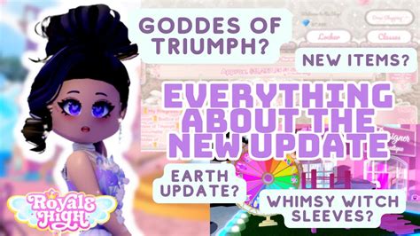 Royale High Update Goddess Of Triumph Set Wheel Stickers Whimsy
