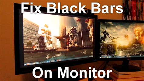 It's like the top and bottom bezel look huge now. How to Fix Black Bars on Monitor After Updating Windows ...