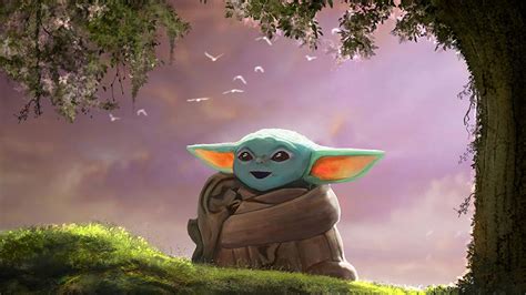 Baby Yoda Desktop 1080p Wallpapers Wallpaper Cave