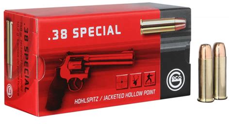 Geco 271740050 Pistol 38 Special 158 Gr Jacketed Hollow Point Jhp 50