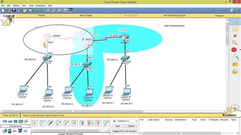 Tutorial Video Of Ospf Open Shortest Path First Configuration Youtube