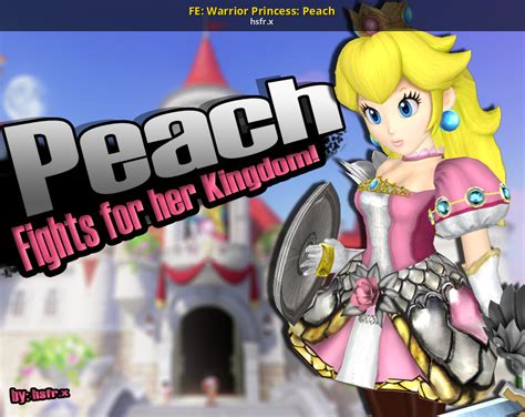 Fe Warrior Princess Peach Super Smash Bros Wii U Mods