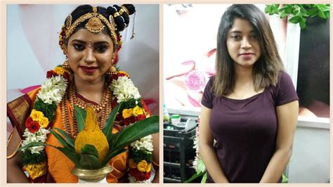 Traditional Iyengar Bridal Makeup Look2 Mins Madisar Saree Draping