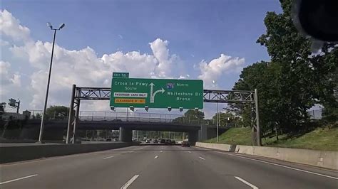 Driving By Whitestone Expressway From Flushing To Whitestone Bridgenew