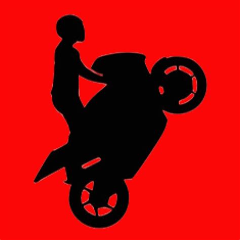 Free Download Doodle Stickman Bike Stunt Motorcycle Stunt Riding