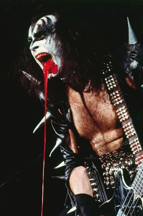 The Demon Feb 23 1976 Gene Simmons Kiss Gene Simmons Rock Legends