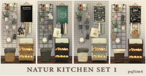 Natur Kitchen Set 1 From Pqsims4 • Sims 4 Downloads