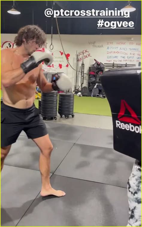 Noah Centineo Shows Off His Muscles In Shirtless Fight Training Video