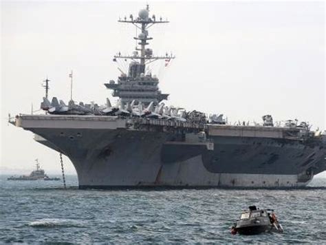 Us Aircraft Carrier Arrives In Philippines Navy National Memo