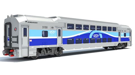 Exo Passenger Car Train 3d Model Turbosquid 1533430