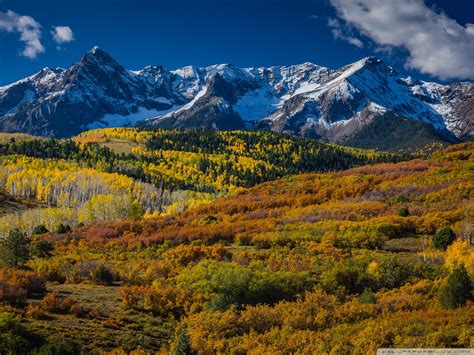 Mountain Landscape In Aspen Colorado Ultra Hd Desktop