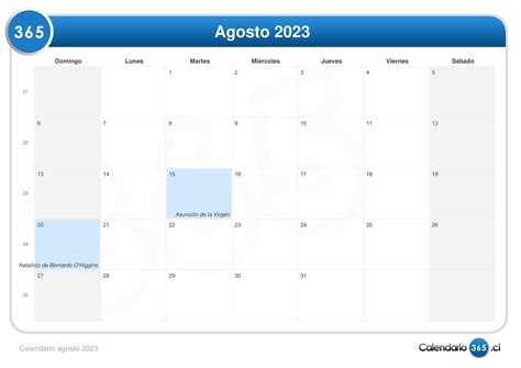 Calendario De Agosto 2023 Get Calendar 2023 Update Vrogue