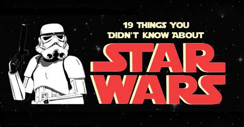 19 Epic Facts About Star Wars Infographic