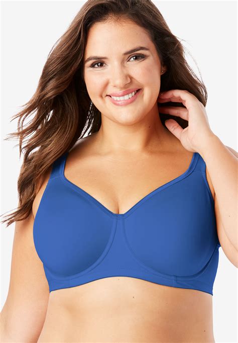 Unlined Underwire Bra By Comfort Choice Plus Size Bras Jessica London