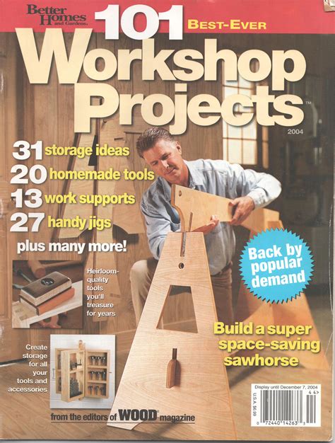 Wood Magazine 101 Best Ever Workshop Projects 2004 Better Etsy