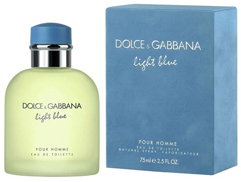 D And G Light Blue By Dolce And Gabbana For Men Eau De Toilette Spray 25