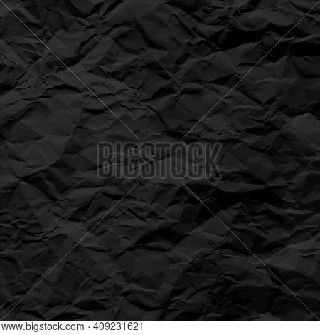 Black Crumpled Paper Vector Photo Free Trial Bigstock