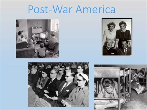 Ppt Post War America Powerpoint Presentation Free Download Id9447286