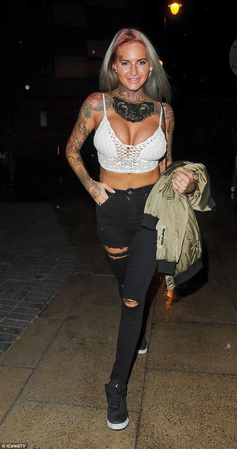 Ex On The Beach S Jemma Lucy Puts On An Eye Popping Display On Manchester Night Out Daily Mail