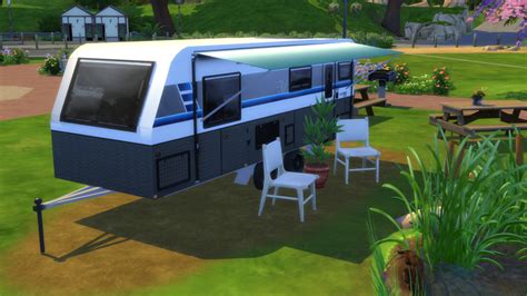 Bill L Sims 4 Cc Modern Camper Functional Deco Versions