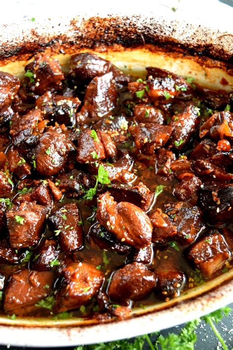 Cooking & recipes · 9 years ago. Tender, with charred bits, these Honey Garlic Baked Pork ...
