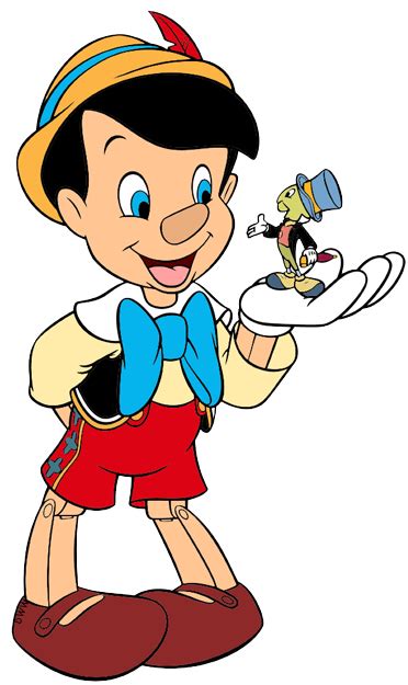 Pinocchio And Jiminy Cricket Clip Art Images Disney Clip Art Galore