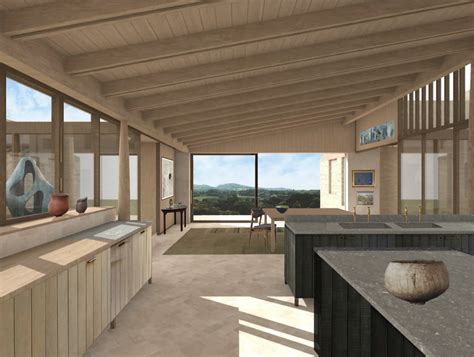Jonathan Tuckey Design Gets Go Ahead For Rammed Earth House In Wiltshire