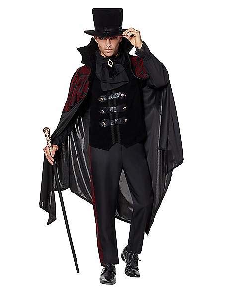 Mens Gothic Vampire Costume Ubicaciondepersonascdmxgobmx