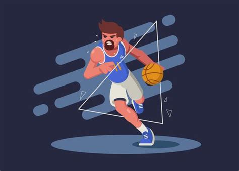 Basketball Player Illustration 193311 Download Free Vectors Clipart