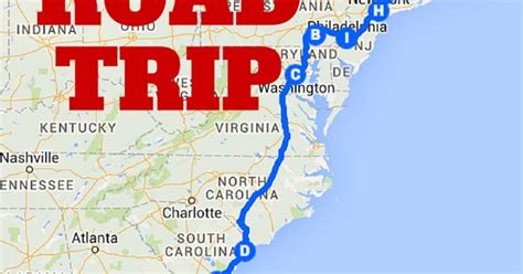 Handbook The Best Ever East Coast Road Trip Itinerary This Post