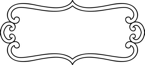 Text Box Frame Png Picture Forma De Marcos 2344x1058 Png Download