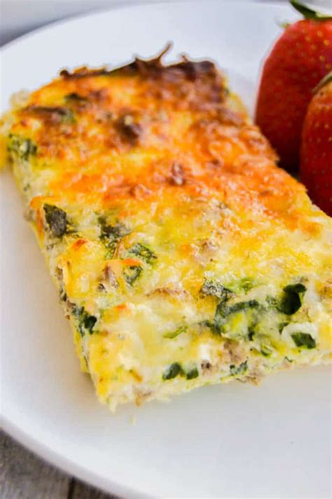 Three Cheese Low Carb Breakfast Casserole The Diary Of A Real Housewife