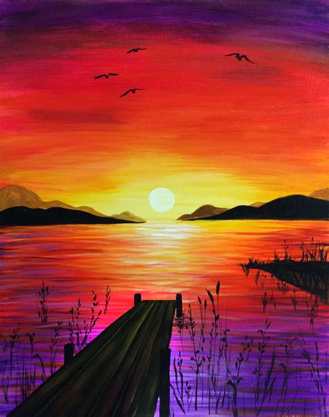Our Paintings Gallery 1 Sunset Painting Sunset Art Painting Art