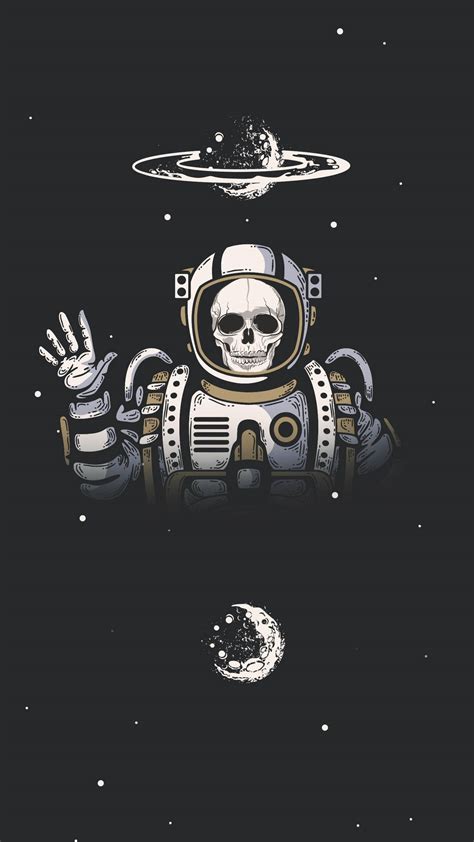 Aggregate 71 Skeleton Astronaut Wallpaper Vn