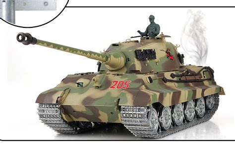 Heng Long Toys Rc Tank World War Ii Germany King Tiger Heavy Tank
