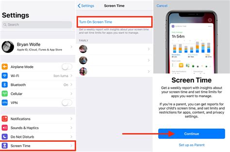 Now, in settings > screen time, find your child's account, tap into their settings, and set a passcode. How to keep your iPhone usage under control with Screen Time