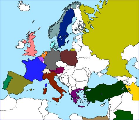 25 New Modern Day Europe Map