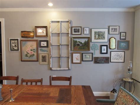 Eclectic Gallery Wall -- How to Arrange Gallery Wall Art