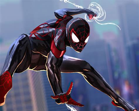 1280x1024 Spider Man 2 Into The Spider Verse Art 1280x1024 Resolution