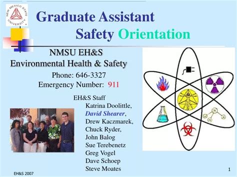 Ppt Graduate Assistant Safety Orientation Powerpoint Presentation