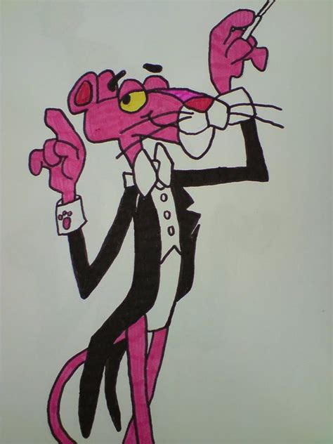 Conductor Pink Panther By Cartoonprincessml On Deviantart Pink
