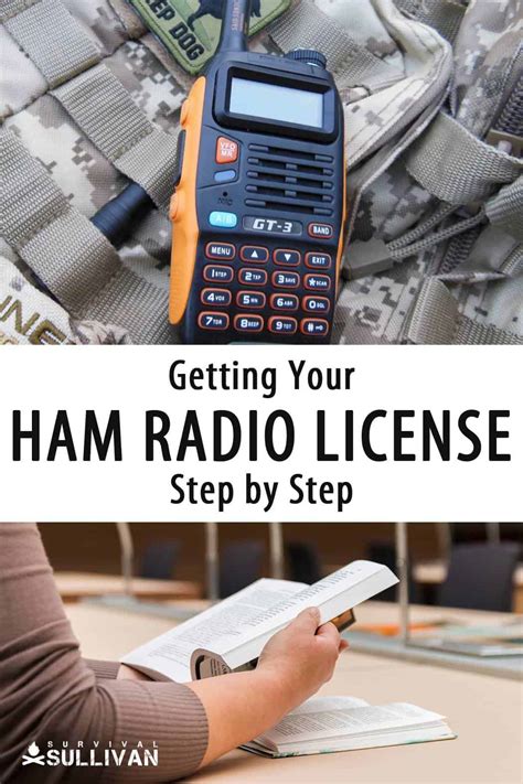 getting your ham radio license step by step survival sullivan