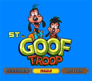 Goof Troop Space Treasure Images LaunchBox Games Database