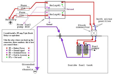 Wiring Diagram To Fuel Pump