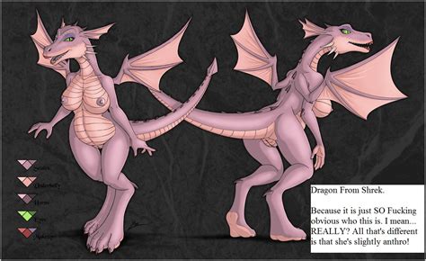 Rule 34 Dragon Dragoness Full Length Portrait Full Length Model Sheet Notorious Notorious84