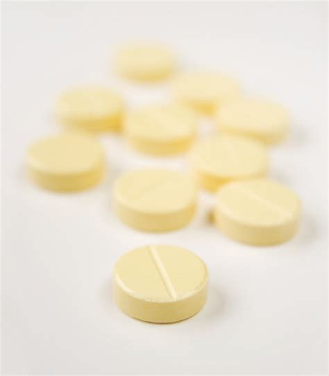 Free Yellow Pills Close Up Stock Photo