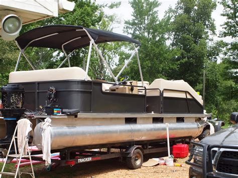 Almost Finished Pontoon Boat Accessories Pontoon Boat Deck Boat